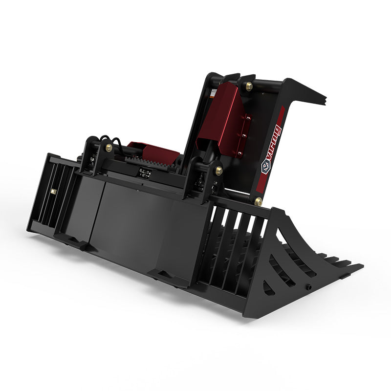 Virnig V50 Skeleton Rock Grapple | Models SRGV60, SRGV66, SRGV72, SRGV78 & SRGV84 | Widths 61" To 87.5" | Hydraulic Flow 15 To 25 GPM | For Skid Steers