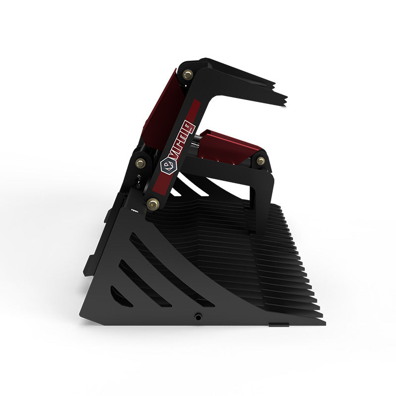 Virnig V50 Skeleton Rock Grapple | Models SRGV60, SRGV66, SRGV72, SRGV78 & SRGV84 | Widths 61" To 87.5" | Hydraulic Flow 15 To 25 GPM | For Skid Steers