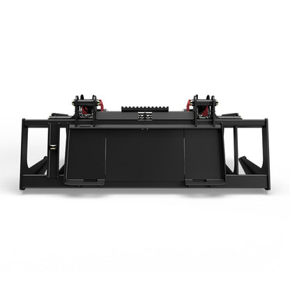 Virnig V50 Skeleton Tine Grapple | Models STG66 To STG90 | Widths 68" To 92" | Hydraulic Flow 15 To 25 GPM | For Skid Steer