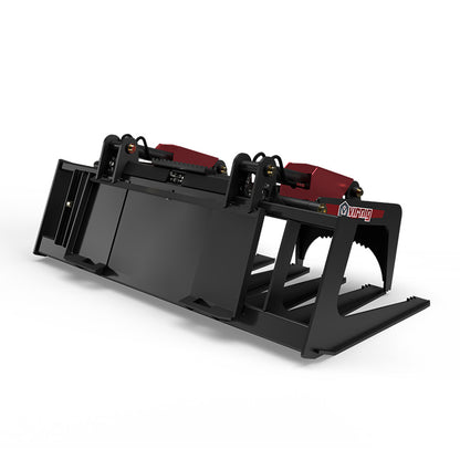 Virnig V50 Skeleton Tine Grapple | Models STG66 To STG90 | Widths 68" To 92" | Hydraulic Flow 15 To 25 GPM | For Skid Steer