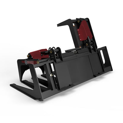 Virnig V50 Skeleton Tine Grapple | Models STG66 To STG90 | Widths 68" To 92" | Hydraulic Flow 15 To 25 GPM | For Skid Steer
