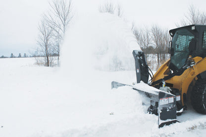 Virnig V50 Snow Blower | Models VBWB60, VBWB72 & VBWB84 | Widths 64" To 88" | Hydraulic Flow 16 To 25 GPM | For Skid Steer