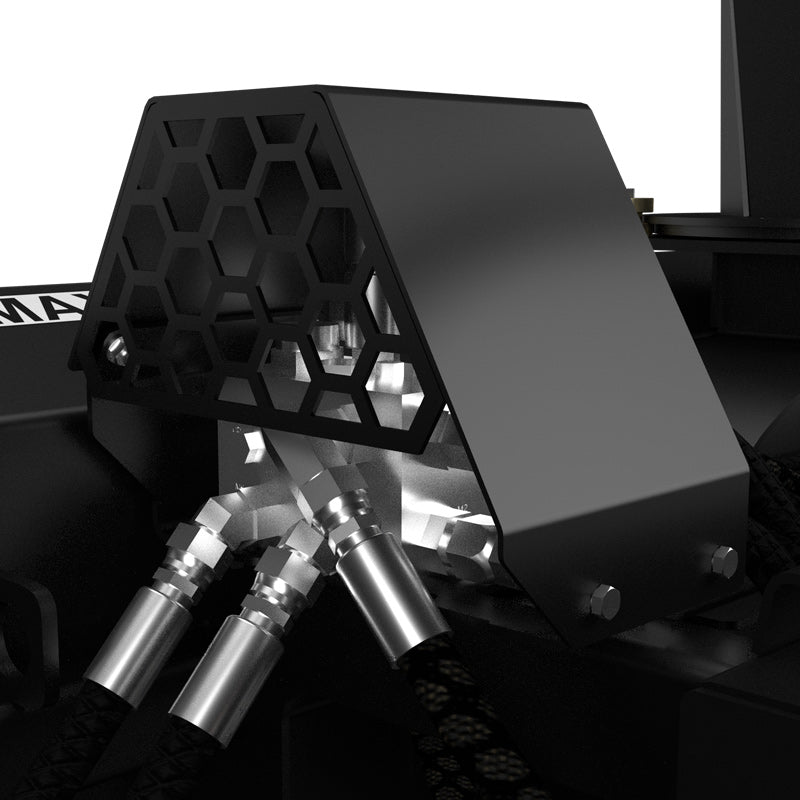 Virnig V50 Snow Blower | Models VBWB60, VBWB72 & VBWB84 | Widths 64" To 88" | Hydraulic Flow 16 To 25 GPM | For Skid Steer