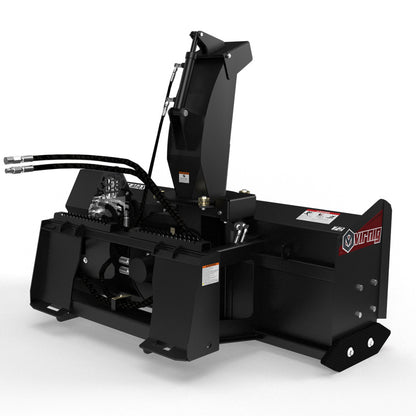 Virnig V50 Snow Blower | Models VBWB60, VBWB72 & VBWB84 | Widths 64" To 88" | Hydraulic Flow 16 To 25 GPM | For Skid Steer