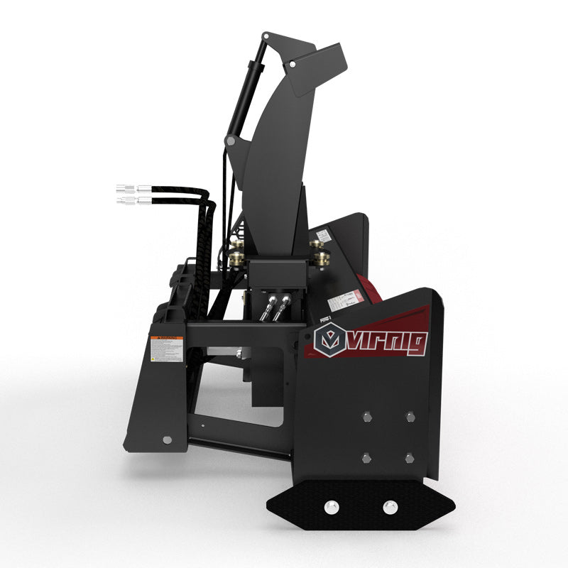 Virnig V50 Snow Blower | Models VBWB60, VBWB72 & VBWB84 | Widths 64" To 88" | Hydraulic Flow 16 To 25 GPM | For Skid Steer