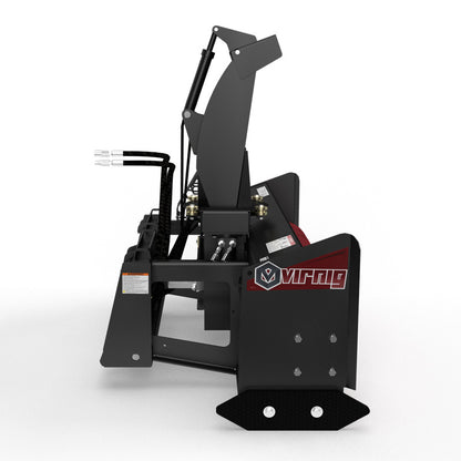 Virnig V50 Snow Blower | Models VBWB60, VBWB72 & VBWB84 | Widths 64" To 88" | Hydraulic Flow 16 To 25 GPM | For Skid Steer