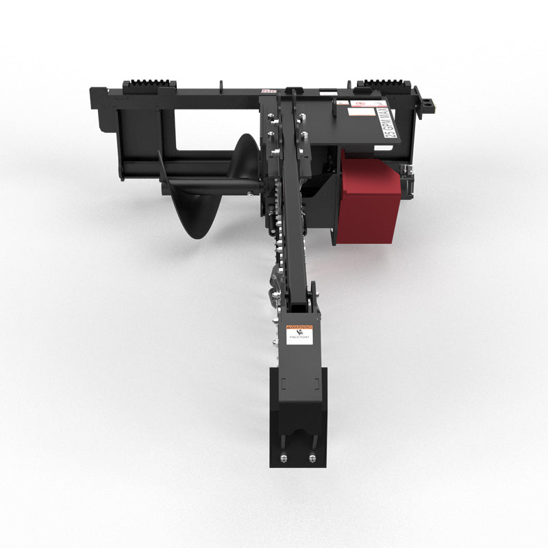 Virnig V50 Trencher | Models TCH36, TCH48 & TCH60 | Dig Depths 36" To 60" | Hydraulic Flow 15-25 GPM | For Skid Steer