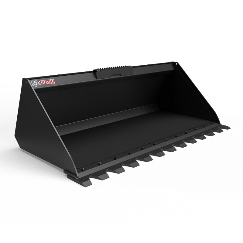 Virnig V50 Utility Bucket | Models UHV60 To UHV84 | Widths 61.5" To 85.8" | Hydraulic Flow 15 To 25 GPM | For Skid Steer