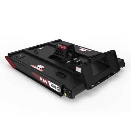 Virnig V50 Closed Front Rotary Brush Cutter | Models RBV60, RBV66, RBV72 & RBV78 | Widths 60" To 78" | Hydraulic Flow 14 To 45 GPM | For Skid Steer