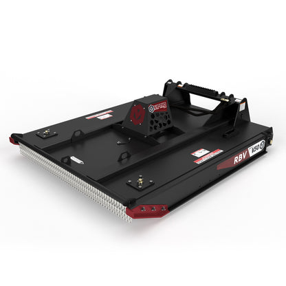 Virnig V50 Closed Front Rotary Brush Cutter | Models RBV60, RBV66, RBV72 & RBV78 | Widths 60" To 78" | Hydraulic Flow 14 To 45 GPM | For Skid Steer