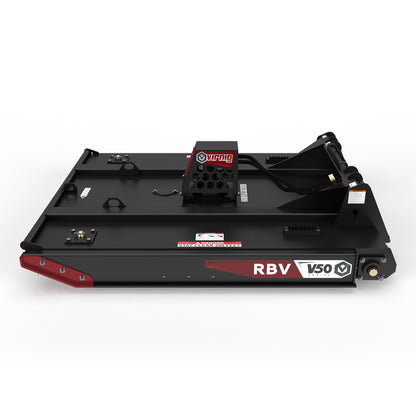 Virnig V50 Closed Front Rotary Brush Cutter | Models RBV60, RBV66, RBV72 & RBV78 | Widths 60" To 78" | Hydraulic Flow 14 To 45 GPM | For Skid Steer