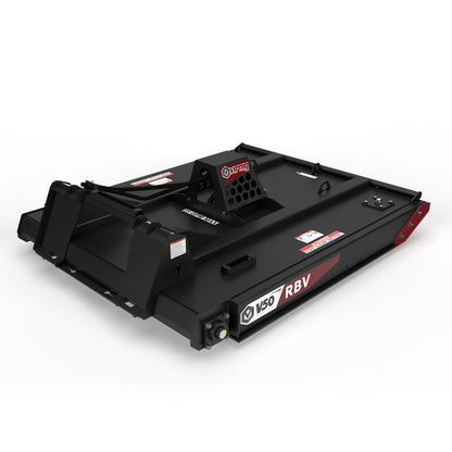 Virnig V50 Closed Front Rotary Brush Cutter | Models RBV60, RBV66, RBV72 & RBV78 | Widths 60" To 78" | Hydraulic Flow 14 To 45 GPM | For Skid Steer