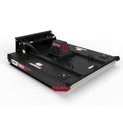 Virnig V50 Floating Deck Rotary Brush Cutter | Models RBV60-F, RBV66-F, RBV72-F & RBV78-F | Widths 60" To 78" | Hydraulic Flow 14 To 45 GPM | For Skid Steer