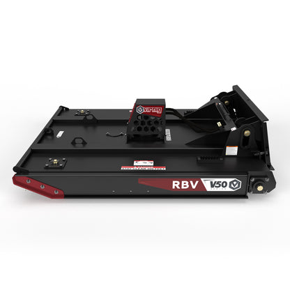 Virnig V50 Floating Deck Rotary Brush Cutter | Models RBV60-F, RBV66-F, RBV72-F & RBV78-F | Widths 60" To 78" | Hydraulic Flow 14 To 45 GPM | For Skid Steer