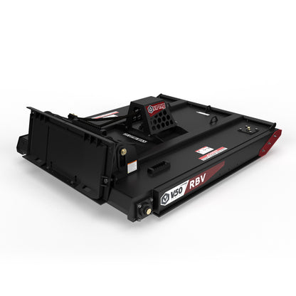 Virnig V50 Floating Deck Rotary Brush Cutter | Models RBV60-F, RBV66-F, RBV72-F & RBV78-F | Widths 60" To 78" | Hydraulic Flow 14 To 45 GPM | For Skid Steer