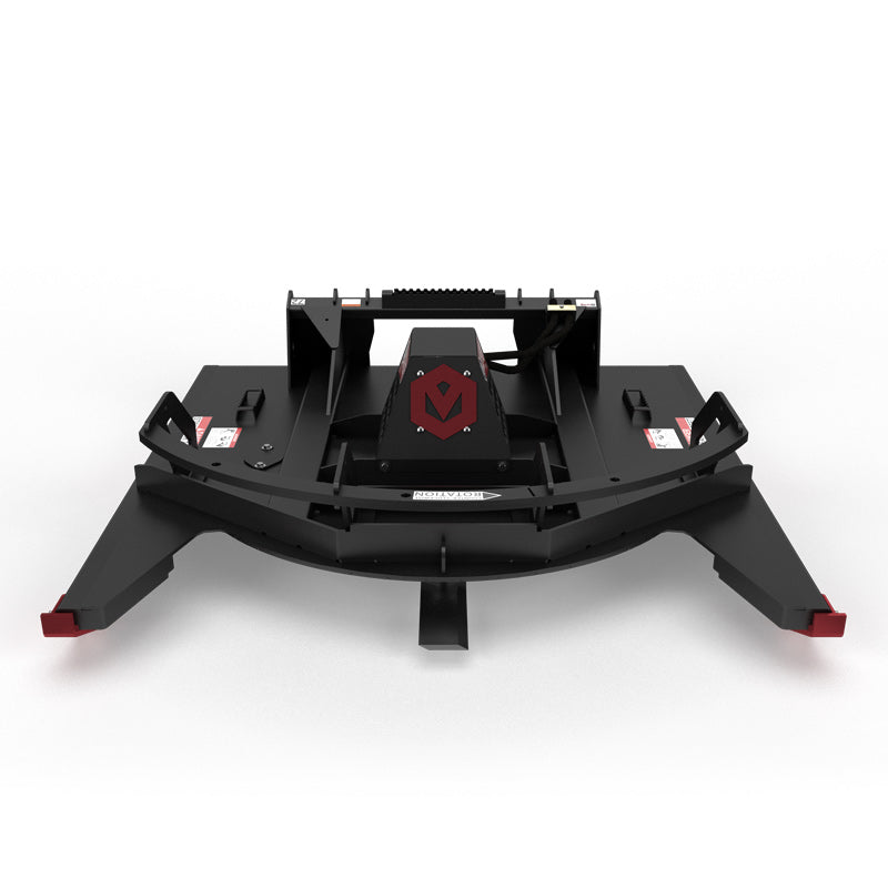 Virnig V50 Open Front Rotary Brush Cutter | Models RBV66-O, RBV72-O, RBV78-O & RBV84-O | Widths 66" To 84" | Hydraulic Flow 14 To 45 GPM | For Skid Steer