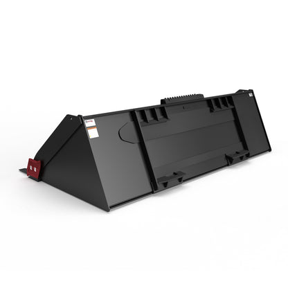 Virnig V60 High Capacity Dirt Bucket | Models HCDB72, HCDB78, HCDB84 & HCDB90 | Widths 72" To 90" | Hydraulic Flow 15 To 25 GPM | For Skid Steer