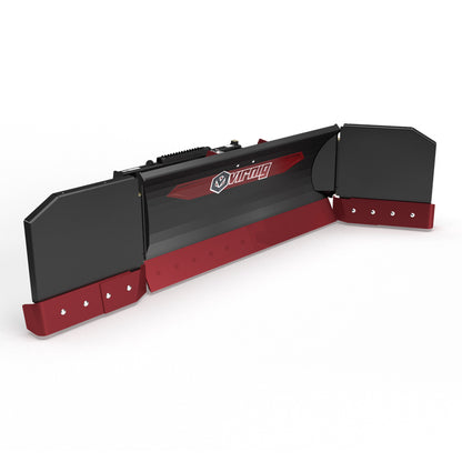Virnig V60 Hydraulic Snow Blade/Pusher | Models HSBP120, HSBP132, HSBP144 & HSBP156 | Widths 124.5" To 160.5" | Hydraulic Flow 15 To 25 GPM | For Skid Steer