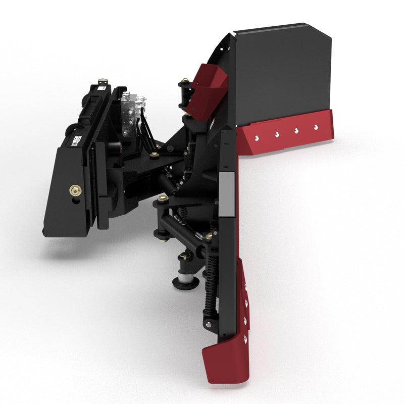 Virnig V60 Hydraulic Snow Blade/Pusher | Models HSBP120, HSBP132, HSBP144 & HSBP156 | Widths 124.5" To 160.5" | Hydraulic Flow 15 To 25 GPM | For Skid Steer