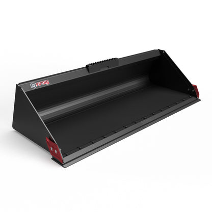 Virnig V60 Low Profile Dirt Bucket | Models HDHV72, HDHV78, HDHV84 & HDHV90 | Widths 72" To 90" | Hydraulic Flow 15 To 25 GPM | For Skid Steer