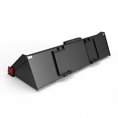 Virnig V60 Low Profile Dirt Bucket | Models HDHV72, HDHV78, HDHV84 & HDHV90 | Widths 72" To 90" | Hydraulic Flow 15 To 25 GPM | For Skid Steer