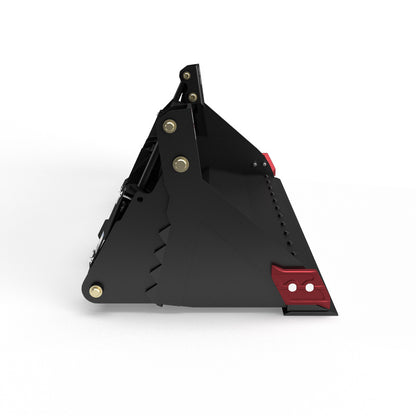 Virnig V60 Multi-Purpose Bucket (4-in-1) | Models HMPV66, HMPV72, HMPV78 & HMPV84 | Widths 66" To 84" | Hydraulic Flow 15 To 25 GPM | For Skid Steer