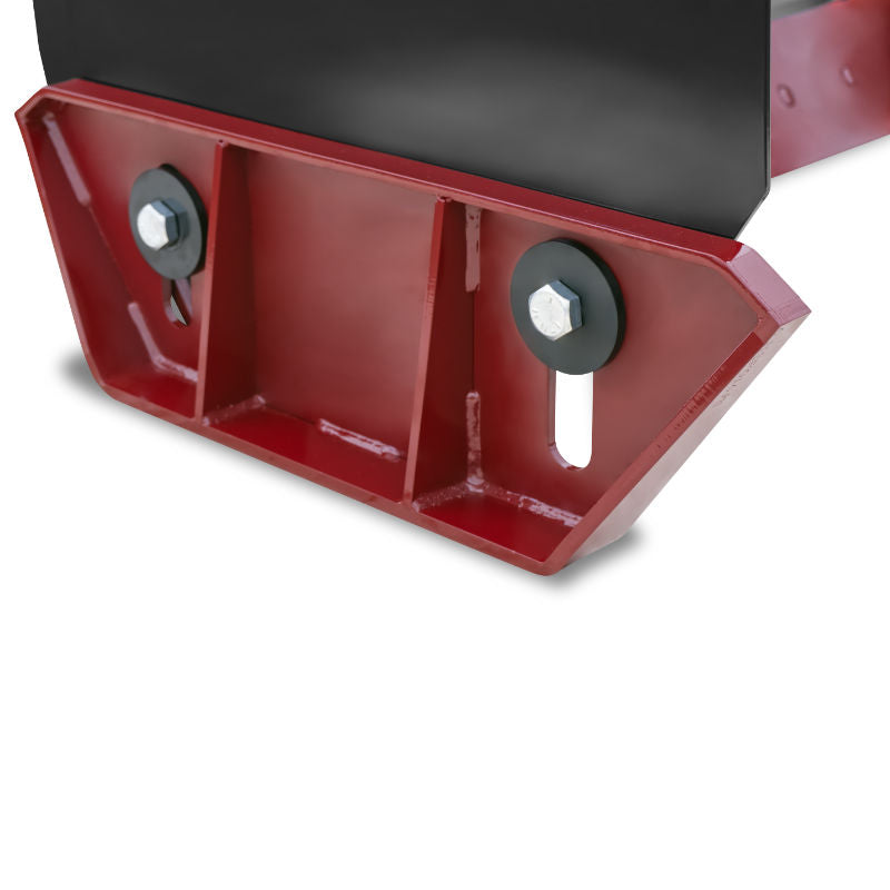 Virnig V60 Steel Edge Snow Pusher | Models SESP84, SESP96, SESP108 & SESP120 | Widths 92.5" To 125.4" | Hydraulic Flow Range 15 To 25 GPM | For Skid Steer