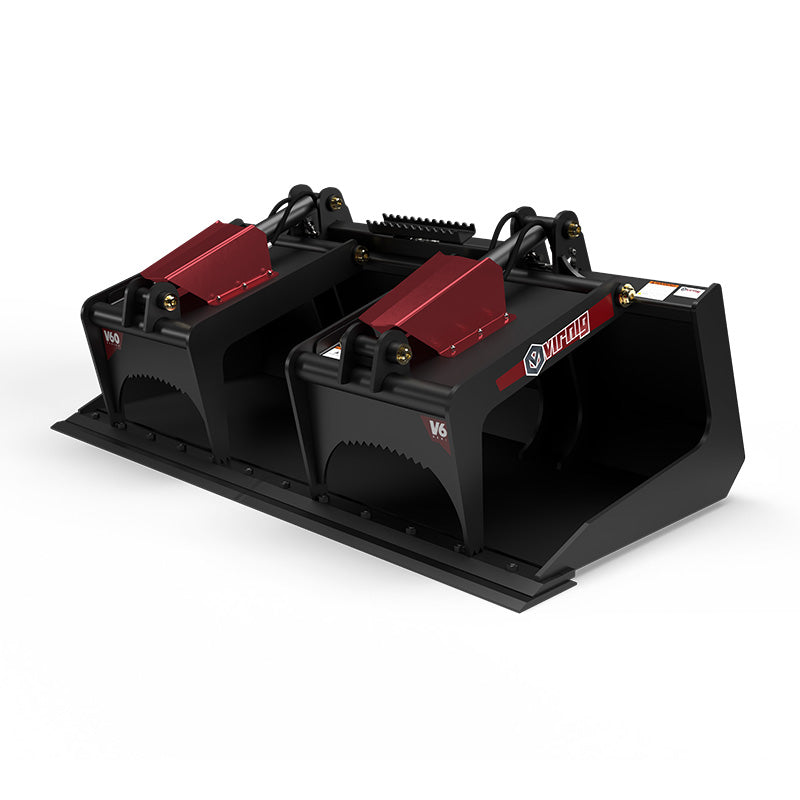 Virnig V60 Scrap Grapple | Models ISG72, ISG78, ISG84 & ISG90 | Widths 73.5" To 91.5" | Hydraulic Flow 15 To 25 GPM | For Skid Steer