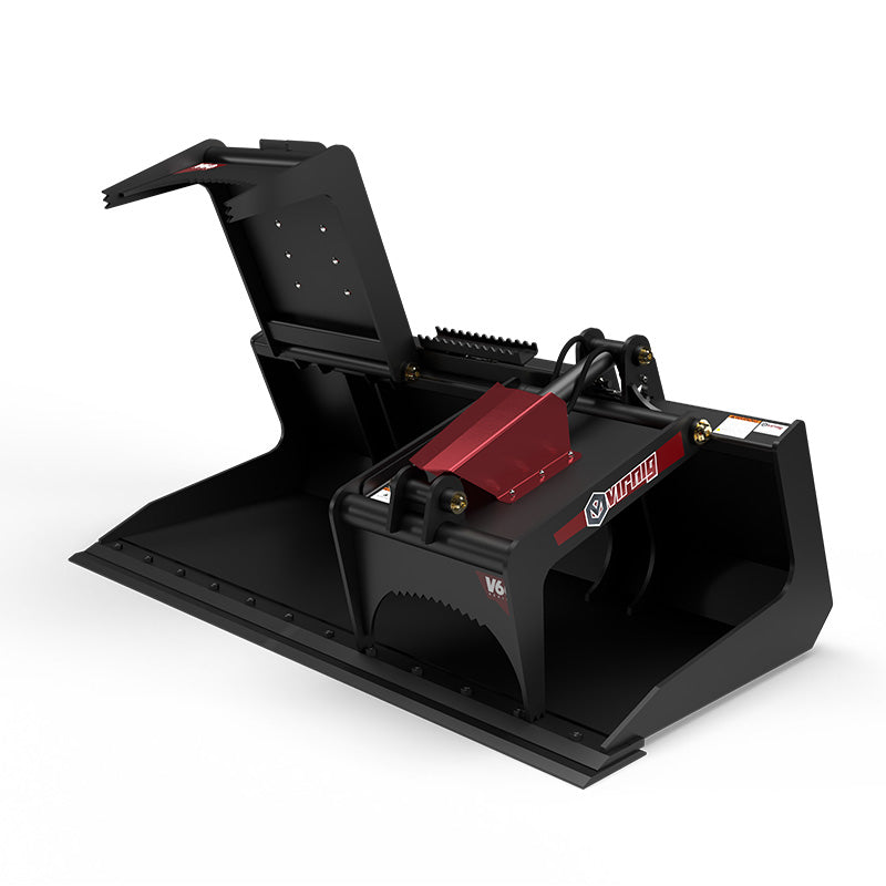 Virnig V60 Scrap Grapple | Models ISG72, ISG78, ISG84 & ISG90 | Widths 73.5" To 91.5" | Hydraulic Flow 15 To 25 GPM | For Skid Steer