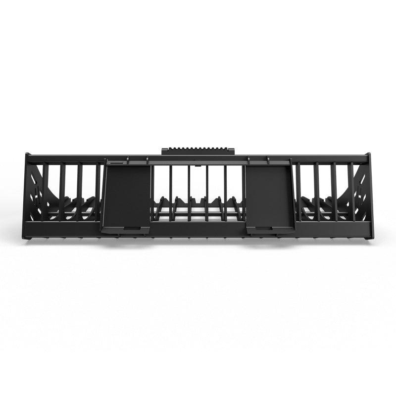 Virnig V60 Skeleton Rock Bucket | Models HSRV72 To HSRV90 | Widths 72" To 90" | Hydraulic Flow 15 To 25 GPM | For Skid Steer