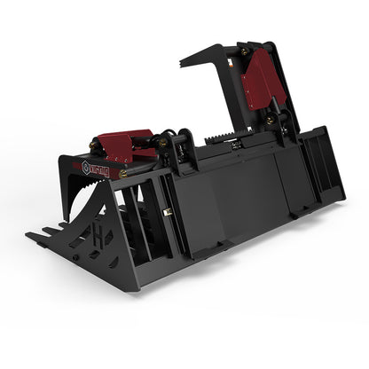 Virnig V60 Skeleton Rock Grapple | Models HSRGV72, HSRGV78, HSRGV84 & HSRGV90 | Widths 72" To 90" | Hydraulic Flow 15 To 25 GPM | For Skid Steer