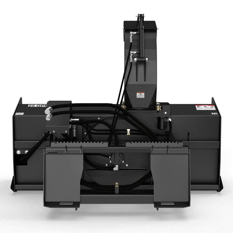 Virnig V60 Snow Blower | Models VBW60, VBW72 & VBW84 | Widths 64.7" To 88.7" | Hydraulic Flow 14 To 45 GPM | For Skid Steers