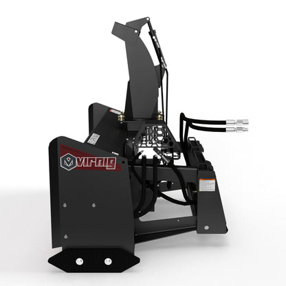 Virnig V60 Snow Blower | Models VBW60, VBW72 & VBW84 | Widths 64.7" To 88.7" | Hydraulic Flow 14 To 45 GPM | For Skid Steers