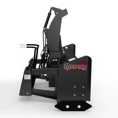 Virnig V60 Snow Blower | Models VBW60, VBW72 & VBW84 | Widths 64.7" To 88.7" | Hydraulic Flow 14 To 45 GPM | For Skid Steers