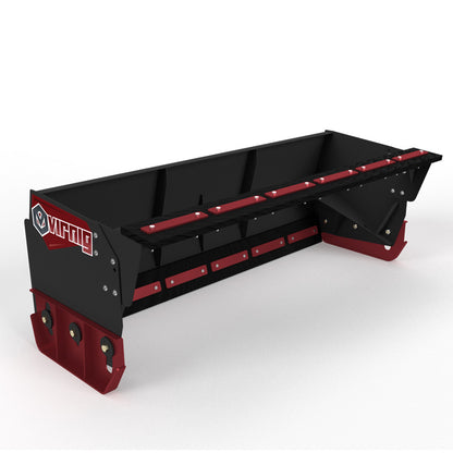Virnig V60 Snow Pusher | Models SWP84, SWP96, SWP108 & SWP120 | Widths 90" To 122.5" | Hydraulic Flow Range 15 To 25 GPM | For Skid Steer