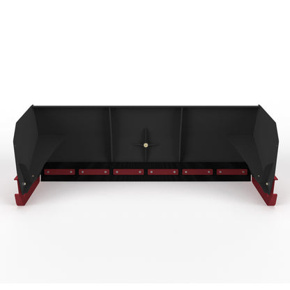 Virnig V60 Snow Pusher | Models SWP84, SWP96, SWP108 & SWP120 | Widths 90" To 122.5" | Hydraulic Flow Range 15 To 25 GPM | For Skid Steer