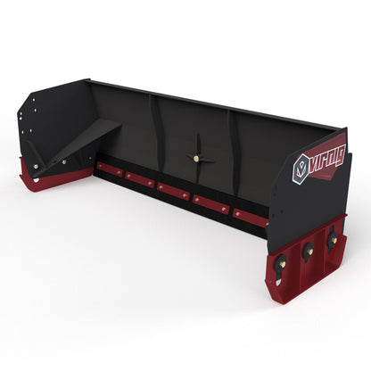 Virnig V60 Snow Pusher | Models SWP84, SWP96, SWP108 & SWP120 | Widths 90" To 122.5" | Hydraulic Flow Range 15 To 25 GPM | For Skid Steer
