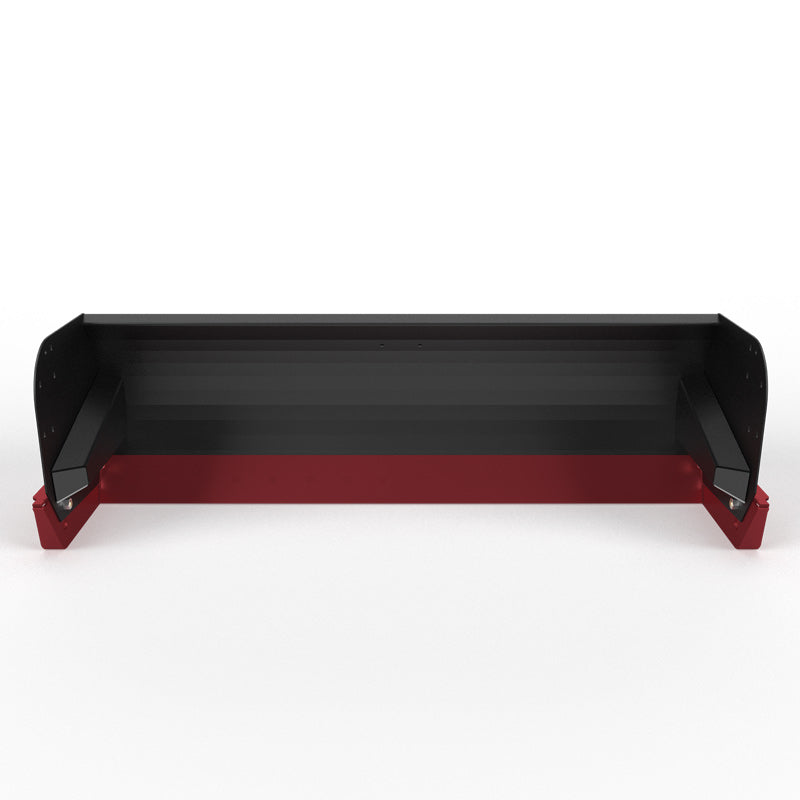 Virnig V60 Steel Edge Snow Pusher | Models SESP84, SESP96, SESP108 & SESP120 | Widths 92.5" To 125.4" | Hydraulic Flow Range 15 To 25 GPM | For Skid Steer