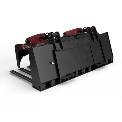 Virnig V60 Tine Fork Grapple | Models ITG72, ITG78, ITG84 & ITG90 | Widths 73" To 91" | Hydraulic Flow 15 To 25 GPM | For Skid Steer