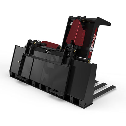 Virnig V60 Tine Fork Grapple | Models ITG72, ITG78, ITG84 & ITG90 | Widths 73" To 91" | Hydraulic Flow 15 To 25 GPM | For Skid Steer