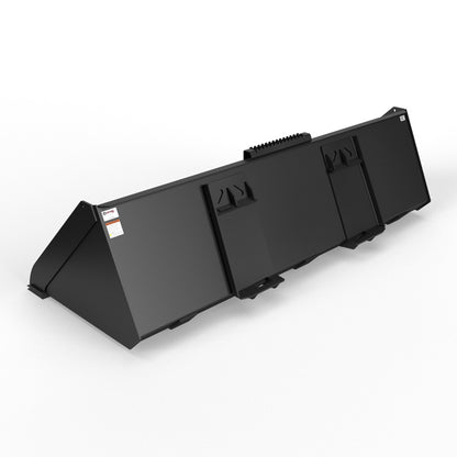 Virnig V60 Utility Bucket | Models HUHV72 To HUHV96 | Widths 72" To 96" | Hydraulic Flow >15 GPM | For Skid Steer