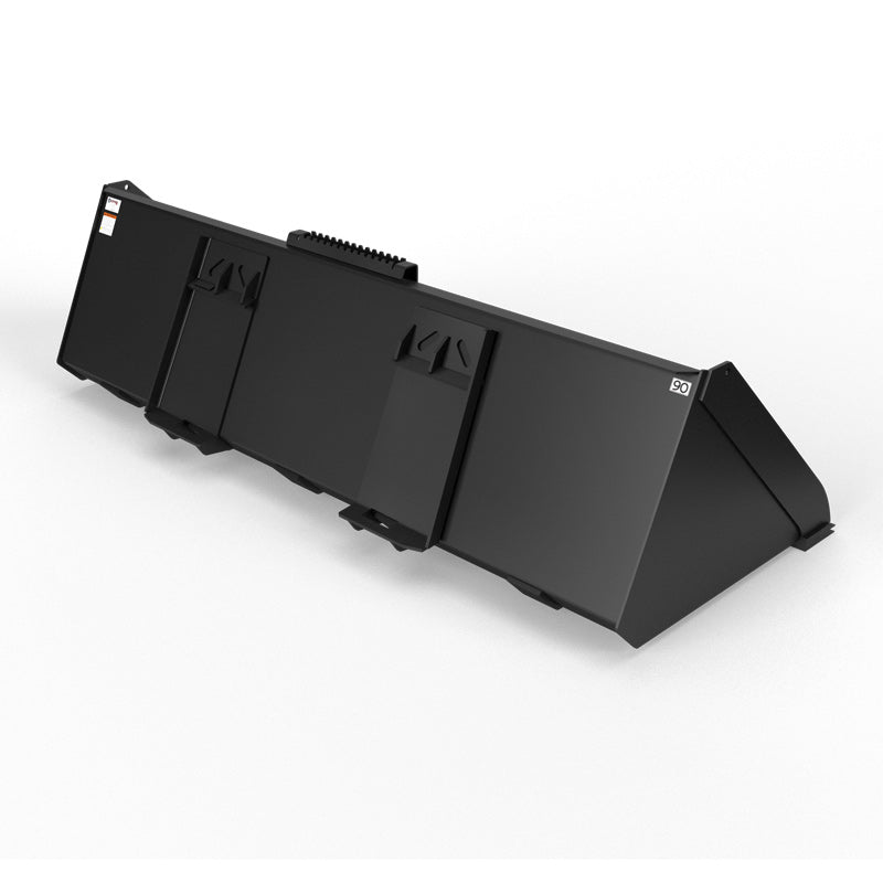 Virnig V60 Utility Bucket | Models HUHV72 To HUHV96 | Widths 72" To 96" | Hydraulic Flow >15 GPM | For Skid Steer