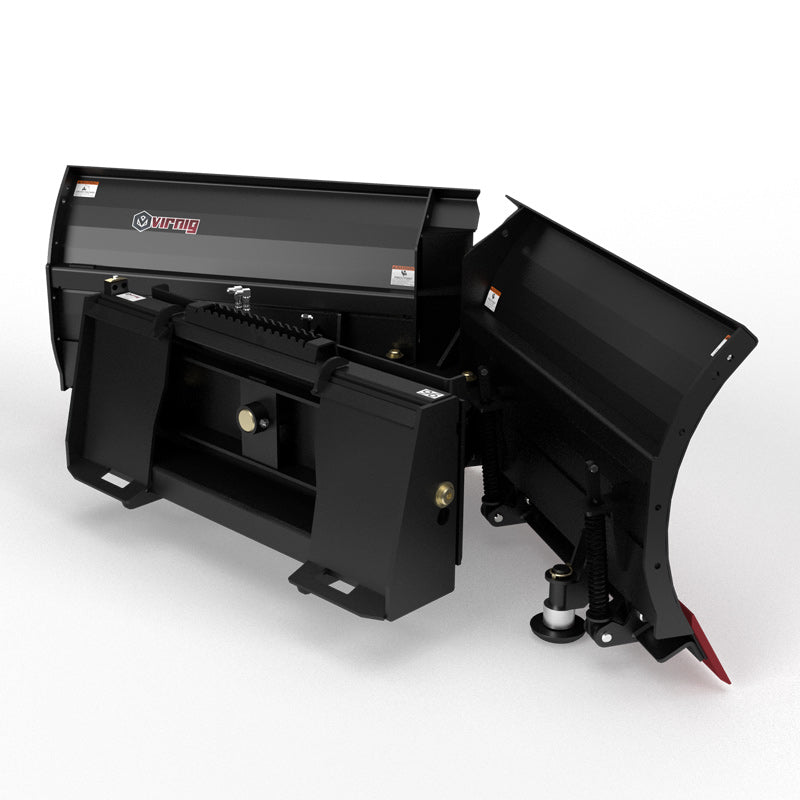 Virnig V60 V-Snow Blade | Models SBV48 To SBV120 | Widths 51.5" To 120" | Hydraulic Flow 15 To 25 GPM | For Skid Steer