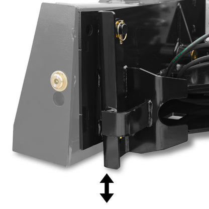 Virnig V60 Hydraulic Snow Blade/Pusher | Models HSBP120, HSBP132, HSBP144 & HSBP156 | Widths 124.5" To 160.5" | Hydraulic Flow 15 To 25 GPM | For Skid Steer