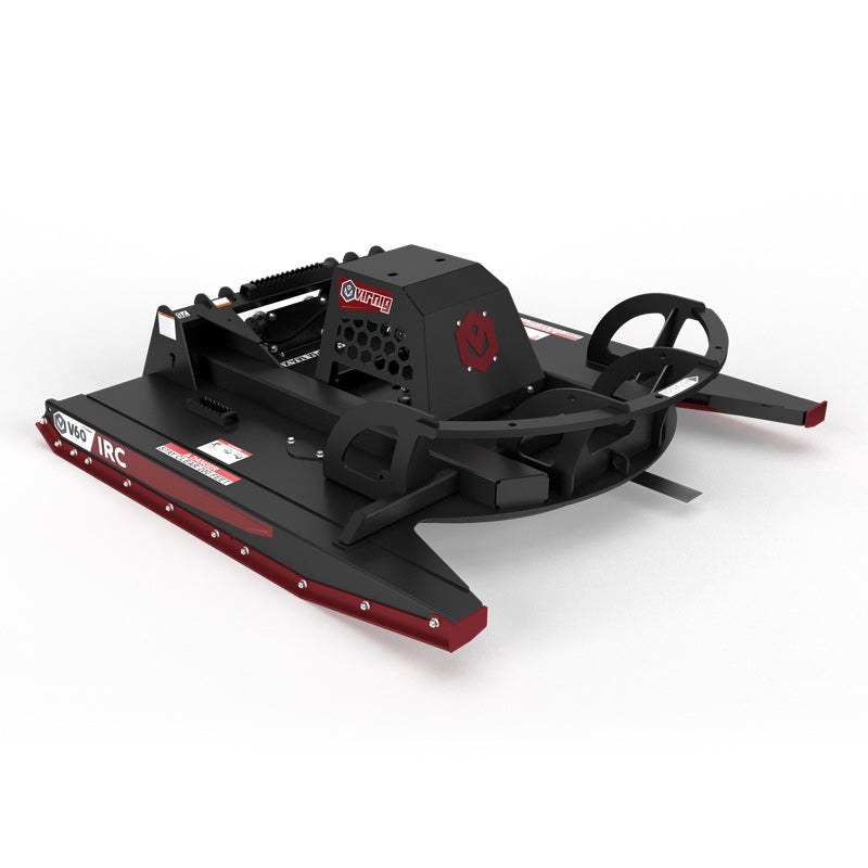 Virnig V60 Open Front Rotary Brush Cutter | Models IRC72, IRC78 & IRC84 | Widths 72" To 84" | Hydraulic Flow 20 To 45 GPM | For Skid Steer