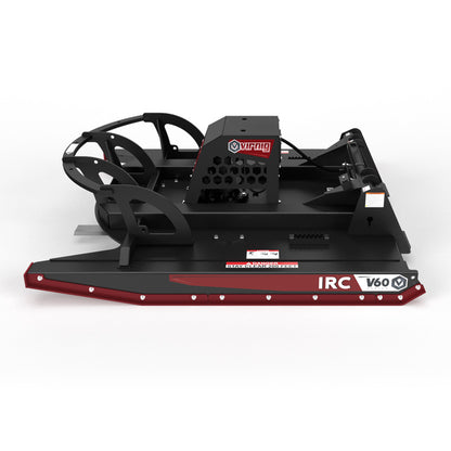Virnig V60 Open Front Rotary Brush Cutter | Models IRC72, IRC78 & IRC84 | Widths 72" To 84" | Hydraulic Flow 20 To 45 GPM | For Skid Steer