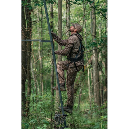 Millennium Treestands M215 Double Step Stick Ladder | Model M-215-00 | Overall Length 20' | Capacity 300 lb | Steel