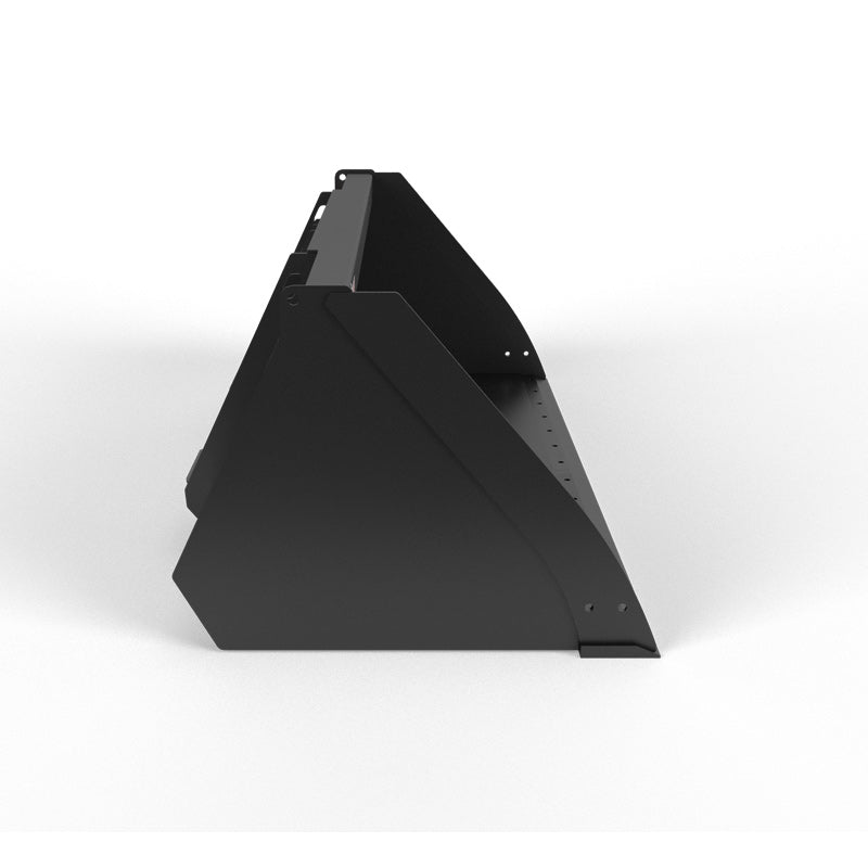 Virnig V70 CWL General Purpose Bucket | Models WGP72 To WGP96 | Widths 72" To 96" | Hydraulic Flow Range 15 To 25 GPM | For Compact Wheel Loaders