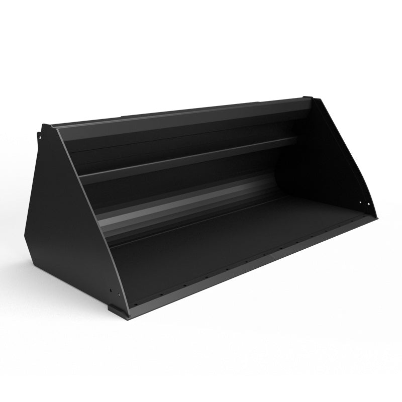 Virnig V70 CWL High Capacity General Purpose Bucket | Models WHC72 To WHC101 | Widths 73.5" To 101.5" | Hydraulic Flow Range 15 To 25 GPM | For Compact Wheel Loaders