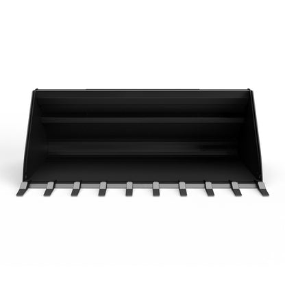 Virnig V70 CWL High Capacity General Purpose Bucket | Models WHC72 To WHC101 | Widths 73.5" To 101.5" | Hydraulic Flow Range 15 To 25 GPM | For Compact Wheel Loaders